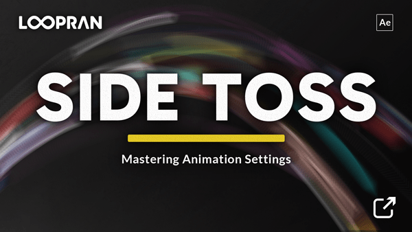 LOOPRAN Side Toss Animation YouTube Link