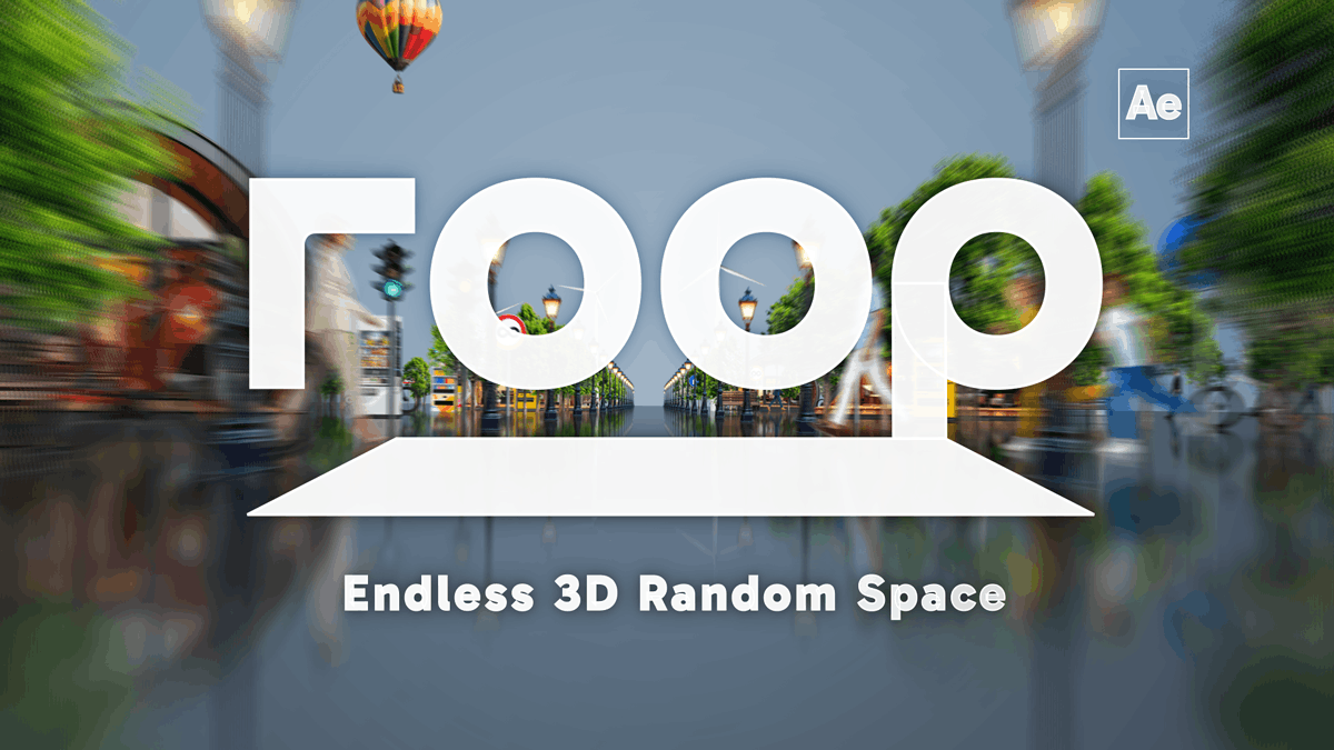 roop Endless 3D Random Space AE Script Eye Catch